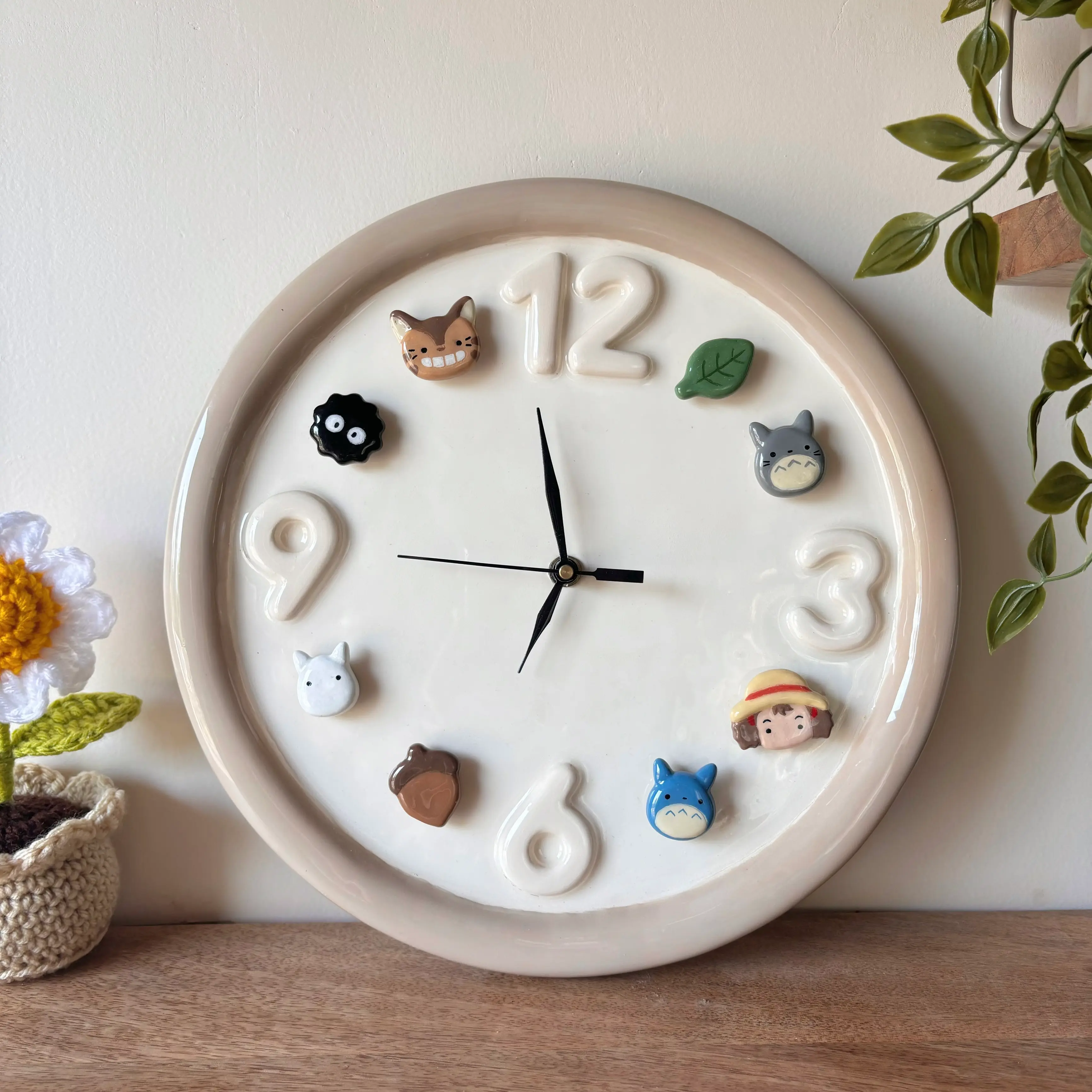 My Neighbour Totoro Clock - Wallfleur
